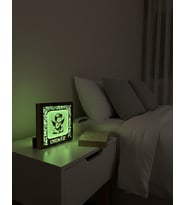 Kişiye Özel Işıklı Bebek ve Çocuk Odası Dekoratif Gece Lambası Yeşıl