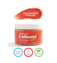 Watermelon Body Scrub 400gr – Vegan, Temiz İçerikli, Karpuz Kokulu Pürüzsüz Cilt Bakımı