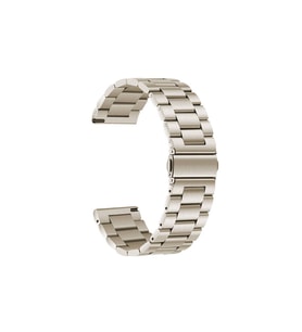 Samsung Galaxy Watch 42mm Uyumlu 20mm Kordon Metal Baklalı Tasarım Zore Band-04 Kayış