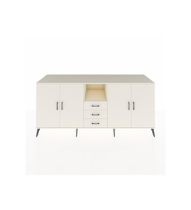 Kronos Konsol 3 Raflı 3 Çekmeceli 4 Kapaklı 220x59x99 Aytaşı-Aytaşı/Aytaşı