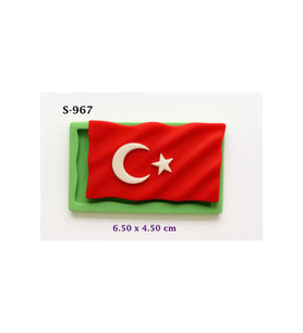 Dalgalı Bayrak Silikon Kalıp (S967)