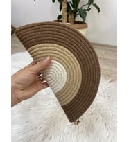 JÜT İP HASIR EL YAPIMI CÜZDAN (Mini El Çantası)