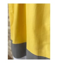 El Dokuma Pamuklu Sarı 90x190 Plaj Sauna Peştemal