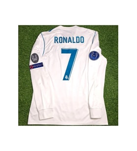 Cristiano R'onaldo 2018 Sezonu Kiev R.e.a.l. M.a.d.r.i.d. Retro Yetişkin Forması(White)6534636345