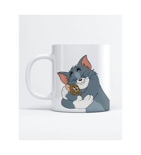 Tom ve Jerry tasarım porselen kupa bardak