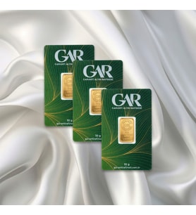 3 Adet 10 Gr 24 Ayar Gar Gram Altın