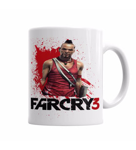 Far Cry 3  Vaas Kupa Bardak Porselen