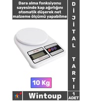 #Tartı Elektronik LCD Ekran 1 Gr Hassas Ölçüm Diyet Sporcu Mutfak Tartısı Şık Dijital Terazi 10 kg