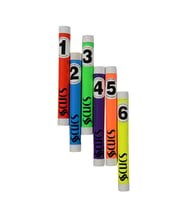 Scucs 1356 Havuz Dip Numaralı Çubuk Seti 6lı (Çok Renkli)