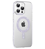 Joko Apple iPhone 14 Pro Max Move Taşlı Magsafe Kapak - Lila