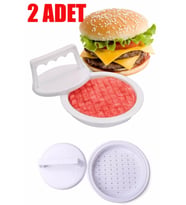 Pazariz Hamburger Press Ve Köfte Kalıbı 2 Adet Hamburger Yapma Aparat