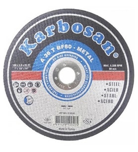 180 LİK METAL KESİCİ ( KARBOSAN ) 180 mm