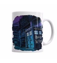 Tardis Bad Wolf Doctor Who Kupa Bardak Porselen