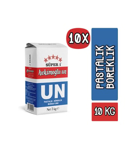 Hekimoğlu Un 1 Kg Pastalık - Böreklik Buğday X 10 Adet