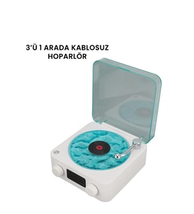 Kablosuz Bluetooth Hoparlör Mavi̇