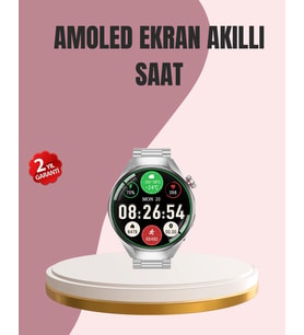 Amoled Akıllı Saat Gelişmiş Sensörlü - Kadın Sağlığı Ve Hatırlatma Özellikli