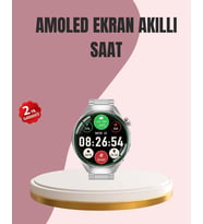 Amoled Akıllı Saat Gelişmiş Sensörlü - Kadın Sağlığı Ve Hatırlatma Özellikli