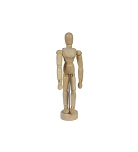 SÜDOR BS-01M  AHŞAP MANKEN 14 CM