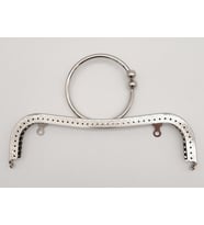Angel Çanta Aksesuar 22 cm Bilezik Model Çanta Klipsi Çanta Bursu Gümüş Metal
