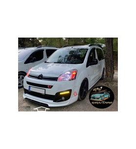 CİTROEN BERLİNGO - PARTNER TEPEE ÖN TAMPON EKİ (2015-2018) BOYASIZ