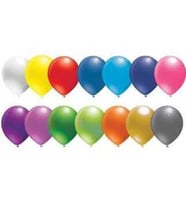 BALON DÜZ 12 İNC KARIŞIK PK:100-