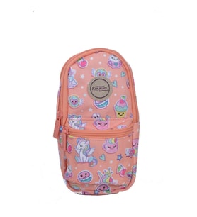 Kaukko Nature Junior Bag Kalem Çantası Unicorn Somon Kalemlik (Karışık)