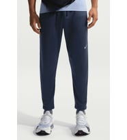 Nike Dri Fit Knit Running Trousers Pant.Reflektörlü Erkek Antreman Koşu Eşofman Altı Lacivert