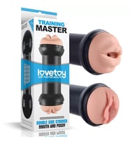 Çift Taraflı Oral Vajinal Mastürbatör - Training Master