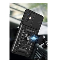 İnfinix Hot 30 5g Kılıf Pars Lens Yüzüklü  - Gold