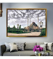 Altın Çerçeveli dekoratif tablo a1517 (Gold)