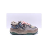 Guja 25k328 Kadın Sneaker Kalın Taban Spor Ayakkabı (Bej)