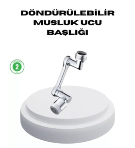 Dönebilir Musluk Başlığı – Lavabo Temizliği Ve El-yüz Yıkamada Maksimum Rahatlık