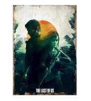 The Last Of Us Art Mdf Poster 50cmX 70cm
