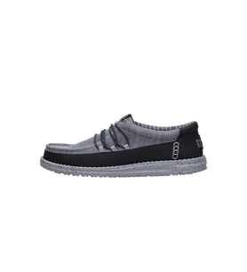Hey Dude Wally Cru Stretch Canvas Erkek Terlik