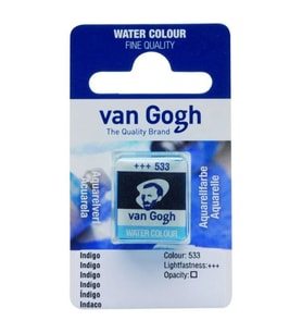 Talens Van Gogh 1/2 Tablet Sulu Boya 533 Indigo 