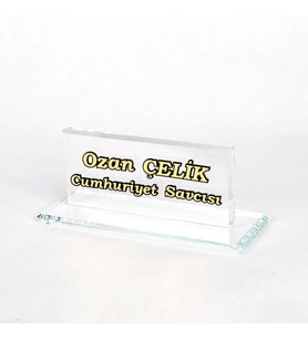 Ekonomik Sade Model Modern Ofis Masa Dekoru (DENIM-BEYAZ)
