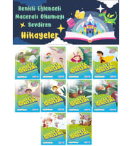 3.Sınıf Renkli Eğlenceli Maceralı Okumayı Sevdiren Hikaye Seti 7