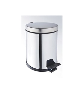 Onno CK-9000-3 Pedallı Paslanmaz Çöp Kovası 3 LT