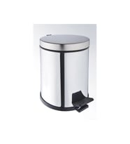 Onno CK-9000-3 Pedallı Paslanmaz Çöp Kovası 3 LT