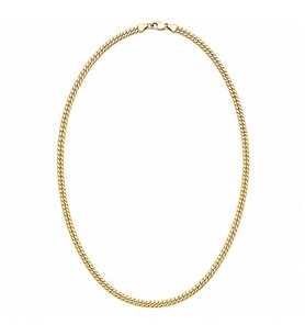 14 Ayar Sıkı Gurmet Altın Zincir 4 mm 60 cm