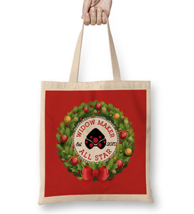 Christmas All Star Overwatch Widow Maker Wreath Bez Çanta Uzun Saplı