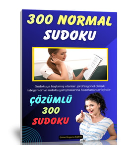 Zamanlayıcı Normal Sudoku Kitap Seti (2 Fasikül Set)