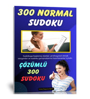 Zamanlayıcı Normal Sudoku Kitap Seti (2 Fasikül Set)