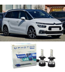 Citroen C4 Picasso Spacetourer Kısa Far Ampulü H7 Access Yeni Seri Beyaz 2018-2022