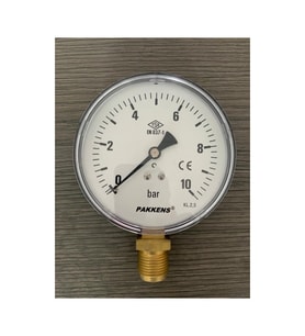 PAKKENS MANOMETRE KURU TİP 100 MM 10 BAR