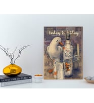 BK Home Rakı Tasarımlı Kanvas Tablo-4