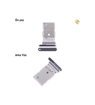Samsung Galaxy S24 Ultra ile Uyumlu Sim İç Yuvası Çiftli Siyah Çiftli sim yuvası ikili sim tepsisi çiftli sim aparatı dual sim çekmecesi