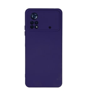 Xiaomi Poco X4 Pro 5g Kılıf Nano İçi Kadife Silikon - Mor