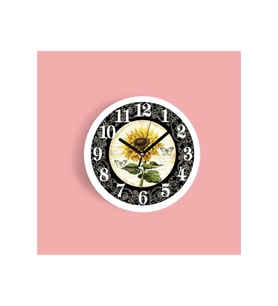 Bilge Retro Tasarımlı Duvar Saati 35x 35cm (Baskılı)