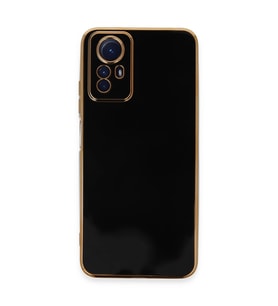 Xiaomi Redmi Note 12s Kılıf Volet Silikon - Siyah